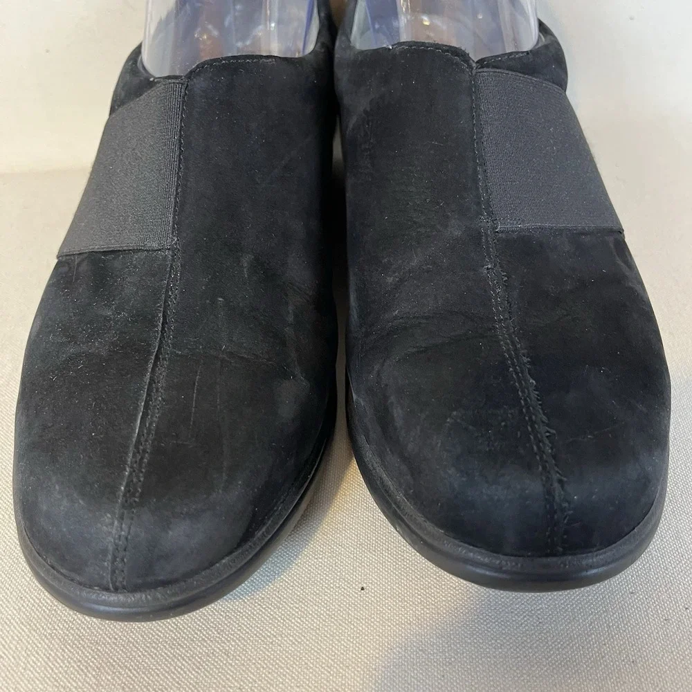 Waldlaufer Women's Black Suede Shoe 9.5 Comfort Supportive Style‎ Work Going Out